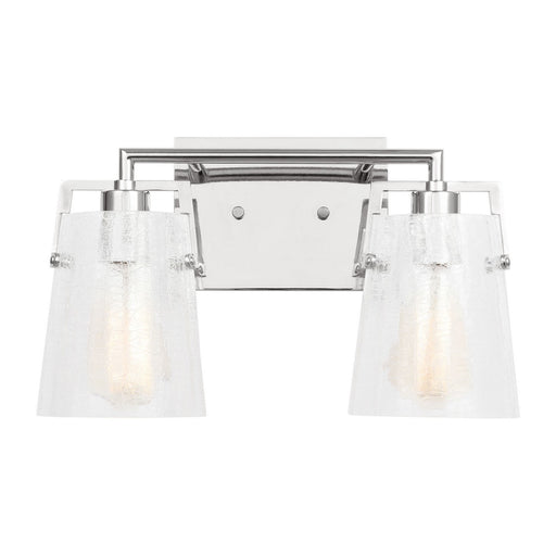 Myhouse Lighting Visual Comfort Studio - DJV1032CHCKG - Two Light Vanity - Crofton - Chrome