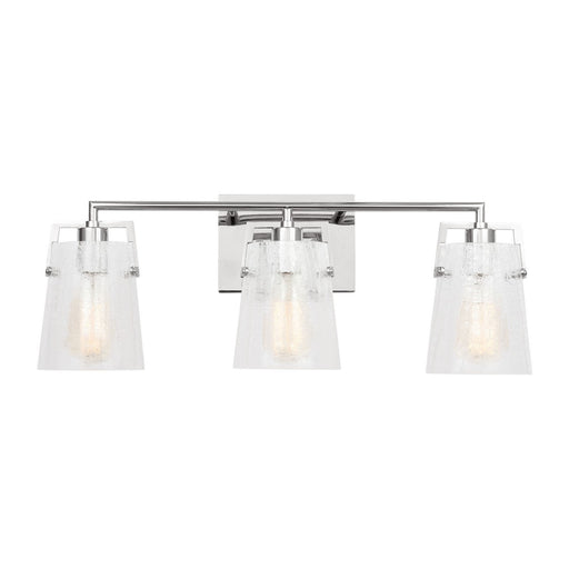 Myhouse Lighting Visual Comfort Studio - DJV1033CHCKG - Three Light Vanity - Crofton - Chrome