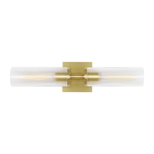 Myhouse Lighting Visual Comfort Studio - DJW1092SB - Two Light Wall Sconce - Sarita - Satin Brass