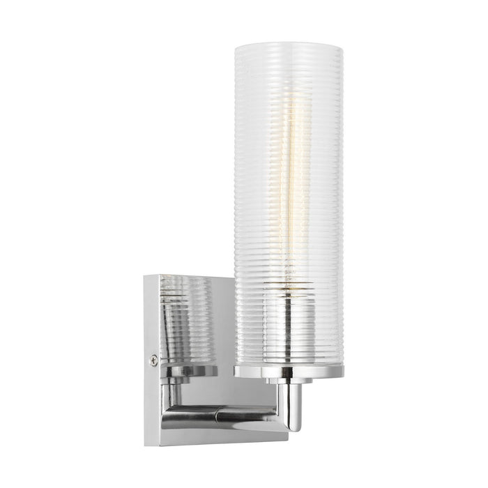 Myhouse Lighting Visual Comfort Studio - DJW1101CH - One Light Wall Sconce - Sarita - Chrome