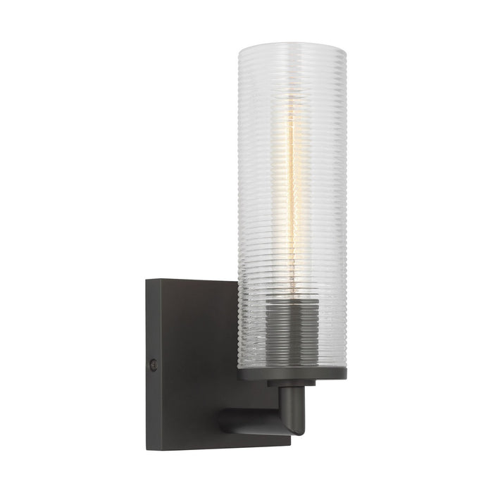 Myhouse Lighting Visual Comfort Studio - DJW1101MBK - One Light Wall Sconce - Sarita - Midnight Black