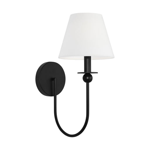 Myhouse Lighting Visual Comfort Studio - DJW1111MBK - One Light Wall Sconce - Elsay - Midnight Black