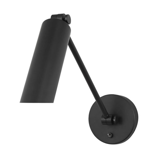 Myhouse Lighting Visual Comfort Studio - DJW1121MBK - One Light Wall Sconce - Frasar - Midnight Black
