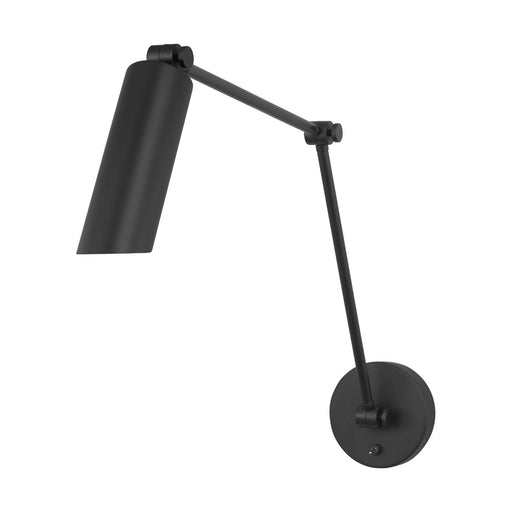 Myhouse Lighting Visual Comfort Studio - DJW1131MBK - One Light Wall Sconce - Frasar - Midnight Black