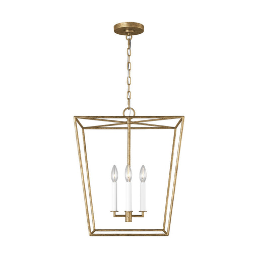 Myhouse Lighting Visual Comfort Studio - EC1344CDG - Four Light Lantern - Viota - Casted Gild