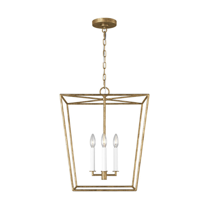 Myhouse Lighting Visual Comfort Studio - EC1344CDG - Four Light Lantern - Viota - Casted Gild
