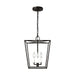 Myhouse Lighting Visual Comfort Studio - EC1353AI - Three Light Lantern - Viota - Aged Iron