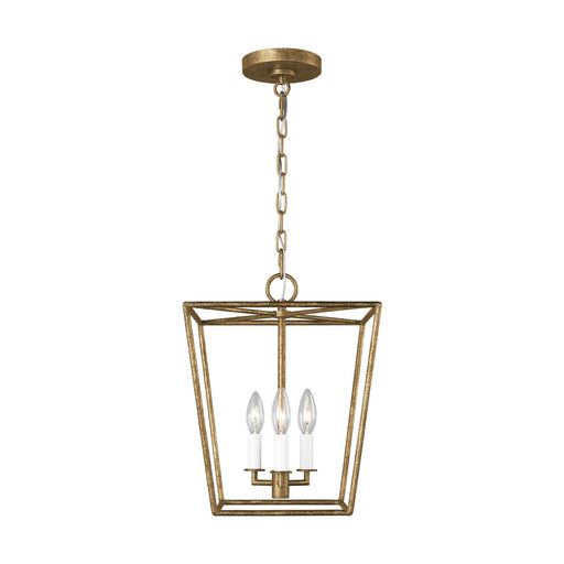 Myhouse Lighting Visual Comfort Studio - EC1353CDG - Three Light Lantern - Viota - Casted Gild