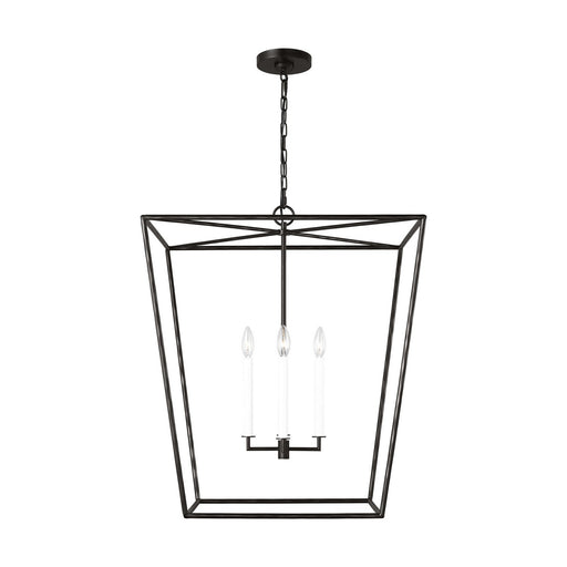 Myhouse Lighting Visual Comfort Studio - EC1364AI - Four Light Lantern - Viota - Aged Iron