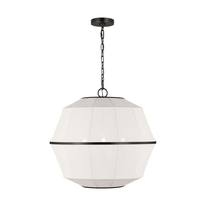 Myhouse Lighting Visual Comfort Studio - EP1463AI - Three Light Lantern - Hikari - Aged Iron