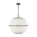 Myhouse Lighting Visual Comfort Studio - EP1463AI - Three Light Lantern - Hikari - Aged Iron