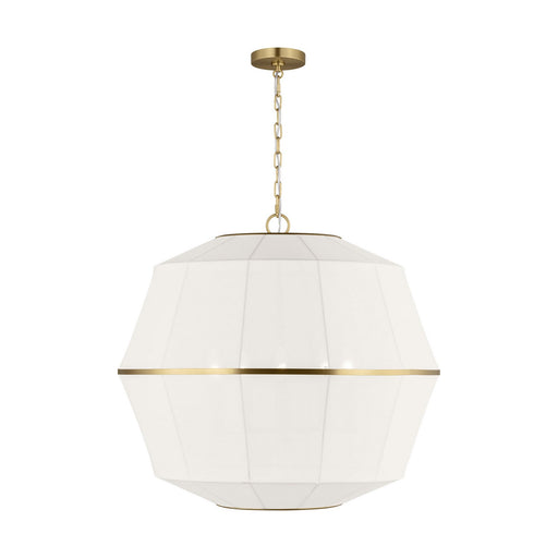 Myhouse Lighting Visual Comfort Studio - EP1475BBS - Five Light Lantern - Hikari - Burnished Brass