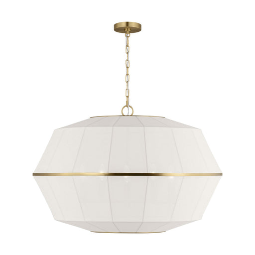 Myhouse Lighting Visual Comfort Studio - EP1485BBS - Five Light Lantern - Hikari - Burnished Brass
