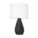 Myhouse Lighting Visual Comfort Studio - ET1531BLW - One Light Table Lamp - Breccia - Black Wash