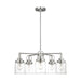 Myhouse Lighting Visual Comfort Studio - GLC1175BS - Five Light Chandelier - Anders - Brushed Nickel
