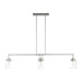 Myhouse Lighting Visual Comfort Studio - GLC1184BS - Four Light Chandelier - Anders - Brushed Nickel