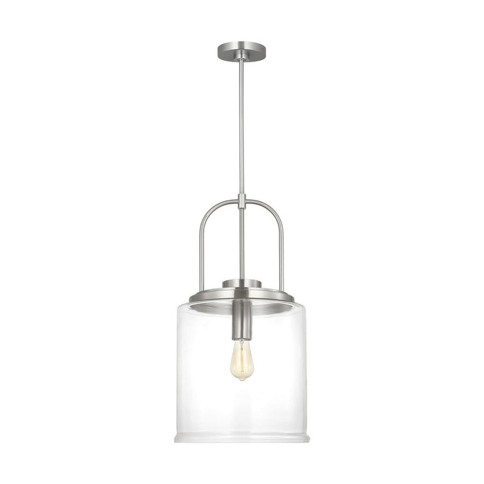 Myhouse Lighting Visual Comfort Studio - GLP1051BS - One Light Pendant - Anders - Brushed Nickel