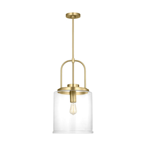 Myhouse Lighting Visual Comfort Studio - GLP1051SB - One Light Pendant - Anders - Satin Brass