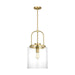 Myhouse Lighting Visual Comfort Studio - GLP1051SB - One Light Pendant - Anders - Satin Brass