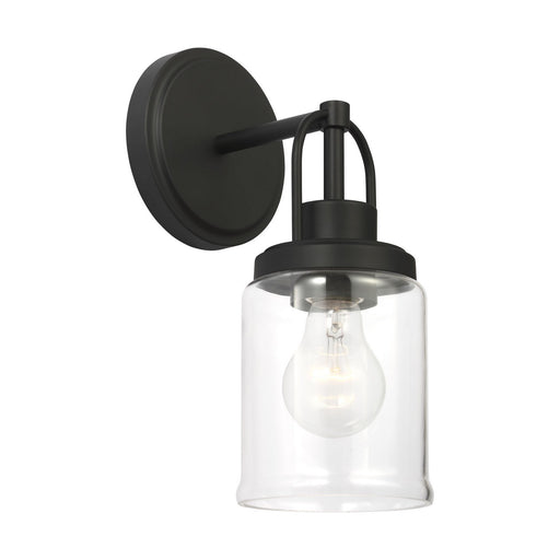 Myhouse Lighting Visual Comfort Studio - GLV1071MBK - One Light Vanity - Anders - Midnight Black
