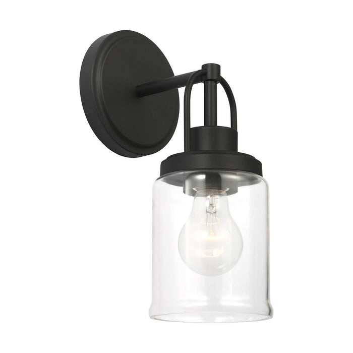 Myhouse Lighting Visual Comfort Studio - GLV1071MBK - One Light Vanity - Anders - Midnight Black