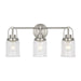 Myhouse Lighting Visual Comfort Studio - GLV1073BS - Three Light Vanity - Anders - Brushed Nickel