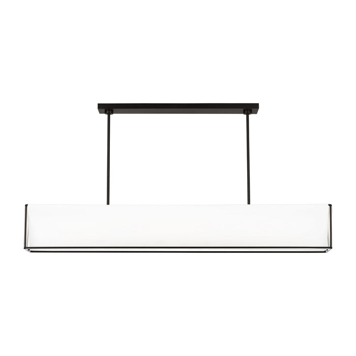Myhouse Lighting Visual Comfort Studio - KC1151AI - LED Linear Chandelier - Velero - Aged Iron