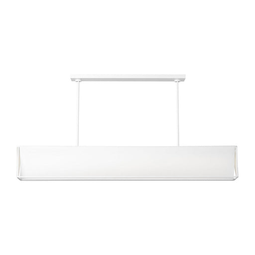 Myhouse Lighting Visual Comfort Studio - KC1151SLN - LED Linear Chandelier - Velero - Soft Linen