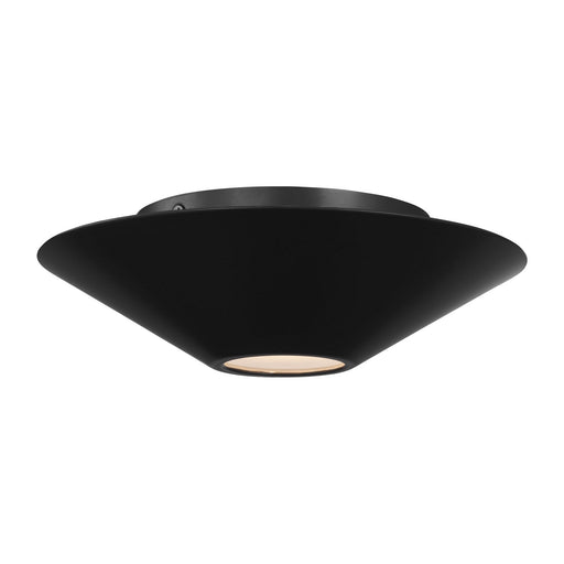Myhouse Lighting Visual Comfort Studio - KF1121MBK - LED Flush Mount and Sconce - Echo - Midnight Black