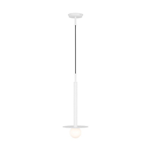 Myhouse Lighting Visual Comfort Studio - KP1001MWT - One Light Pendant - Nodes - Matte White