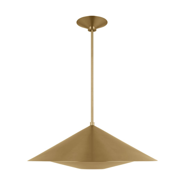 Myhouse Lighting Visual Comfort Studio - KP1171BBS - One Light Pendant - Echo - Burnished Brass