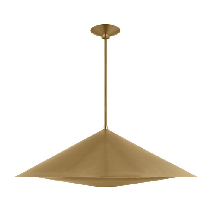 Myhouse Lighting Visual Comfort Studio - KP1181BBS - One Light Pendant - Echo - Burnished Brass