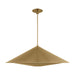 Myhouse Lighting Visual Comfort Studio - KP1181BBS - One Light Pendant - Echo - Burnished Brass