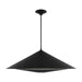 Myhouse Lighting Visual Comfort Studio - KP1181MBK - One Light Pendant - Echo - Midnight Black