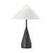 Myhouse Lighting Visual Comfort Studio - KT1401BLP - One Light Table Lamp - Brachion - Black Pearl