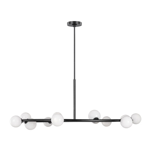 Myhouse Lighting Visual Comfort Studio - SLC10612AI - 12 Light Chandelier - Altair - Aged Iron
