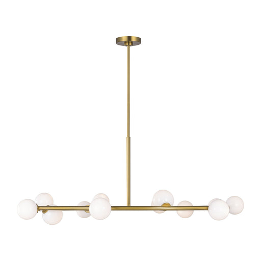 Myhouse Lighting Visual Comfort Studio - SLC10612BBS - 12 Light Chandelier - Altair - Burnished Brass