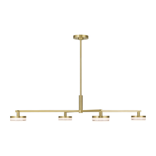 Myhouse Lighting Visual Comfort Studio - SLC1084BBS - LED Chandelier - Khan - Burnished Brass