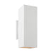 Myhouse Lighting Visual Comfort Studio - SLO1112OTW - Two Light Wall Lantern - Pohl - Outdoor Textured White