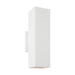 Myhouse Lighting Visual Comfort Studio - SLO1132OTW - Two Light Wall Lantern - Pohl - Outdoor Textured White