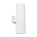 Myhouse Lighting Visual Comfort Studio - SLO1172OTW - Two Light Wall Lantern - Outdoor Cylinders - Outdoor Textured White