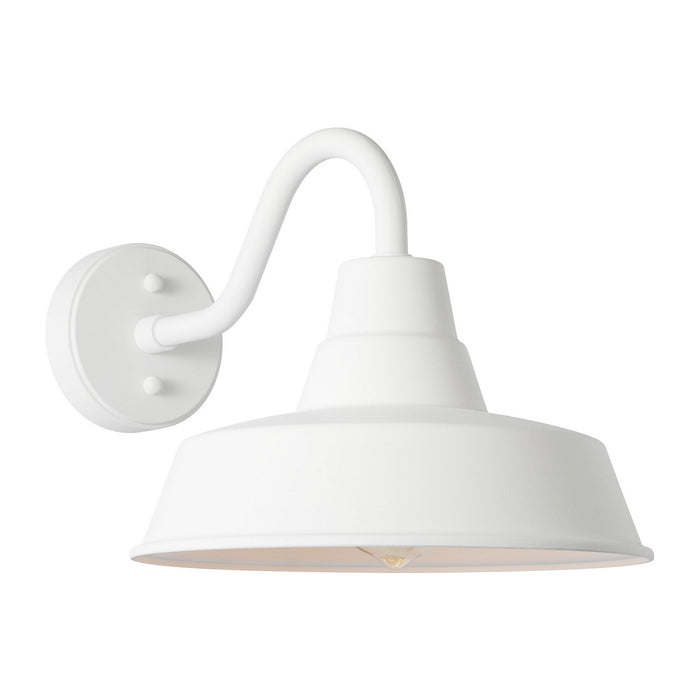 Myhouse Lighting Visual Comfort Studio - SLO1191OTW - One Light Wall Lantern - Barn Light - Outdoor Textured White