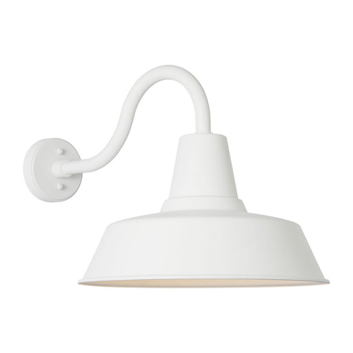 Myhouse Lighting Visual Comfort Studio - SLO1211OTW - One Light Wall Lantern - Barn Light - Outdoor Textured White