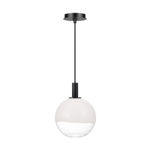 Myhouse Lighting Visual Comfort Studio - SLP1001AI - One Light Pendant - Torian - Aged Iron