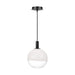 Myhouse Lighting Visual Comfort Studio - SLP1001AI - One Light Pendant - Torian - Aged Iron