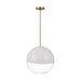 Myhouse Lighting Visual Comfort Studio - SLP1011BBS - One Light Pendant - Torian - Burnished Brass