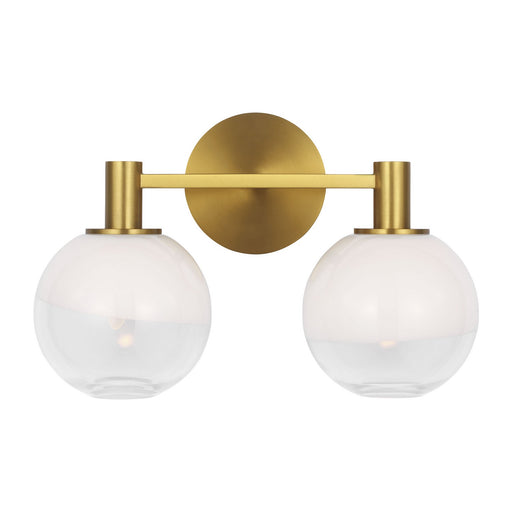 Myhouse Lighting Visual Comfort Studio - SLV1002BBS - Two Light Vanity - Torian - Burnished Brass
