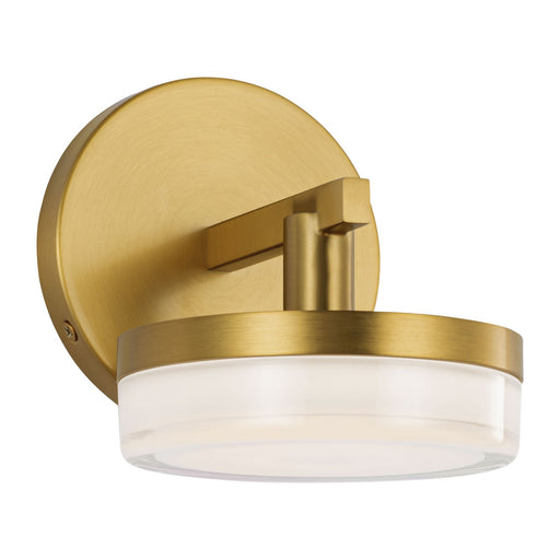 Myhouse Lighting Visual Comfort Studio - SLV1011BBS - LED Wall Sconce - Khan - Burnished Brass