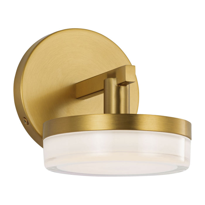 Myhouse Lighting Visual Comfort Studio - SLV1011BBS - LED Wall Sconce - Khan - Burnished Brass