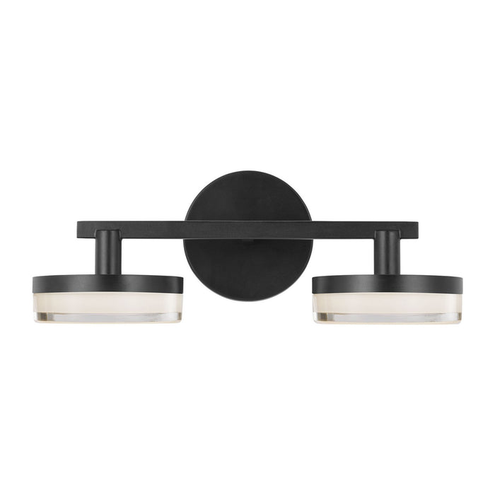 Myhouse Lighting Visual Comfort Studio - SLV1012AI - LED Vanity - Khan - Aged Iron